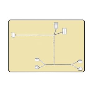 Жгут проводки (кабина) JCB 332/F3154, 332-F3154, 332F3154
